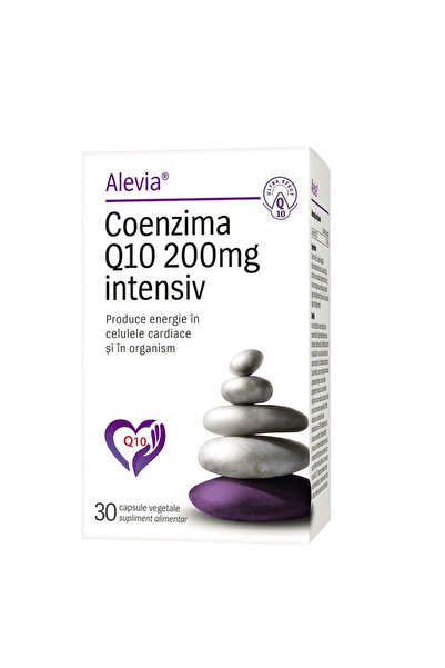 Alevia Coenzima Q10 200mg Intensiv 30cps vegetale