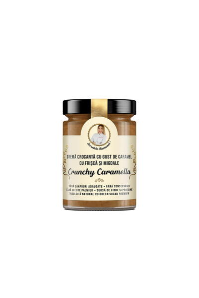 Remedia Crunchy Caramella Crema Crocanta cu Gust de Caramel cu Frisca si Migd...