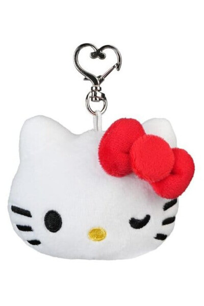 Sakami merchandise , Breloc din plus Hello Kitty, cu licenta Sanrio, cu carab...