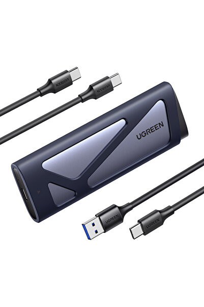 Ugreen Carcasă SSD 2TB M.2 NVMe SATA pentru PC și laptop cu interfață USB-C 3...