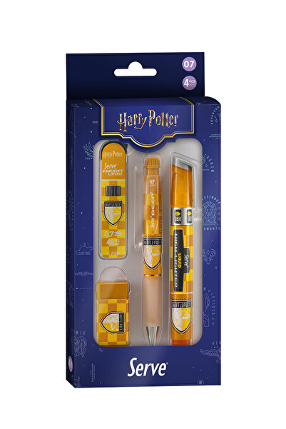 Serve Deep Dörtlü Set Harry Potter Damalı 07mm