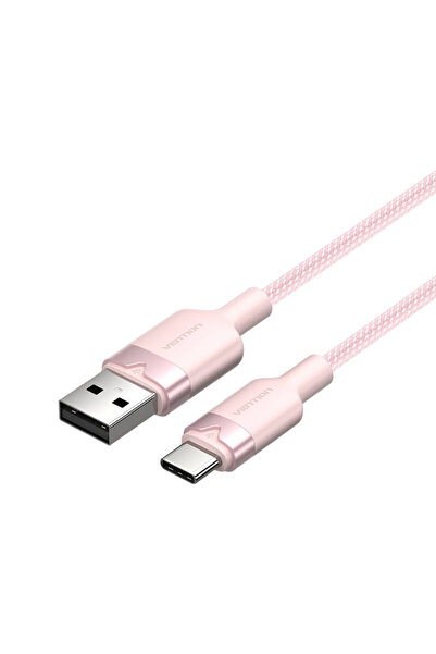 Vention Cablu USB 2.0 A la USB-C 3A 2M pentru încărcare și transfer de date p...