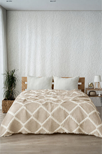 MYLASA HOME Muslin 7-Layer Diamond Patterned (Jacquard) Quilt Double Size 240...