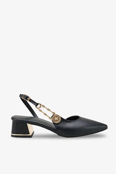 İNNABUTİKK Wesay Women's Accessory Heeled Shoes - Black