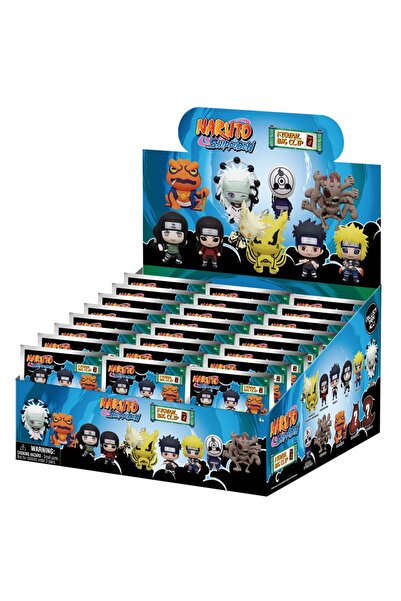 MonoGram Naruto 3D Foam Bag Clip, Series 8