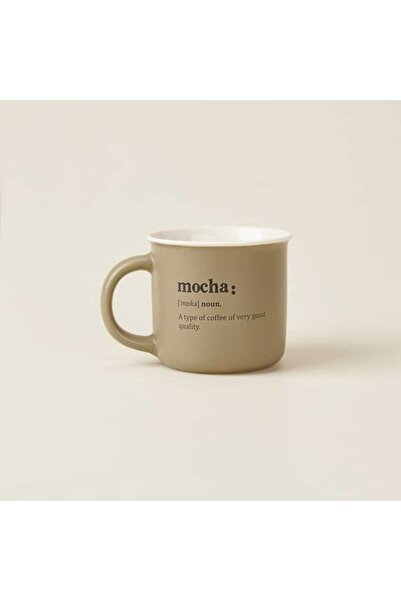 MİEN Mocha Motto Mug - Colorful - 380 ml