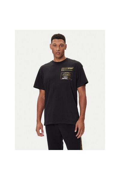 Plein Sport Tricou bărbătesc FAEC MTK8354 STE001N Negru