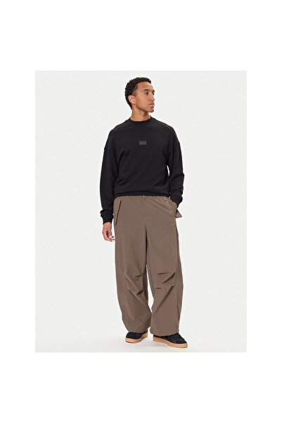 adidas Pantaloni bărbați din material textil JW1087 Maro