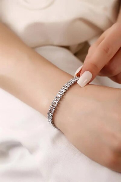 Haziran Accessory, Waterway Model Colorful, Gold, Silver Steel Bracelet