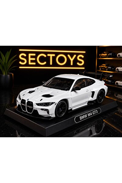 scntoys 1:24 Bmw M4 Gt3 Diecast Model Car Licensed Metal Collectible Vehicle ...