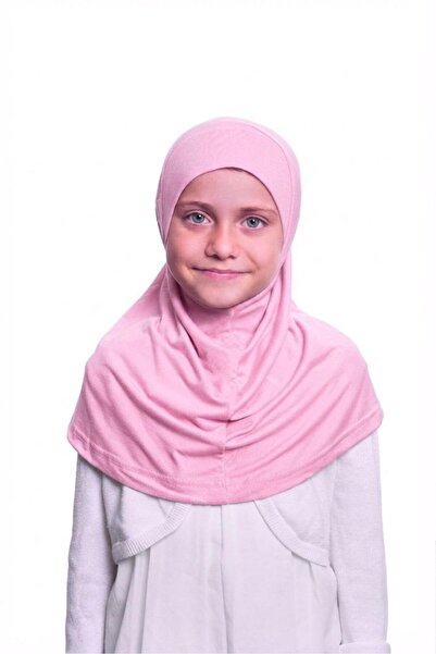 İSTDONATELLA Kız Çocuk Tek Parça Hijab - Hazır Tesettür Eşarp – Pratik Geçmel...