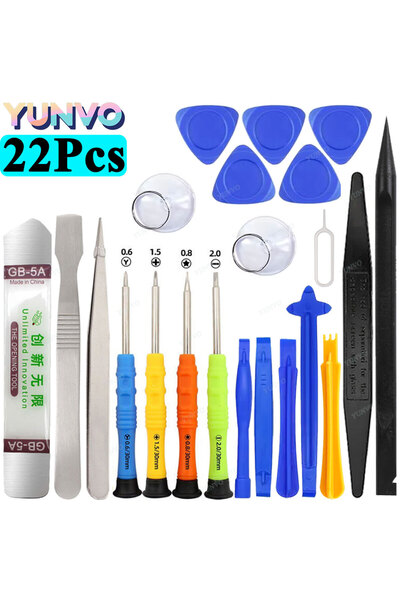 Choice1 22Pcs Repair Kit Professional Mobile Phone Repair Tool Kit, Precision...