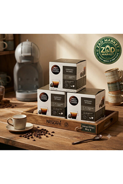 NESCAFÉ DOLCE GUSTO Nescafe Dolce Gusto Capsules Offer - Intenso Espresso (3...