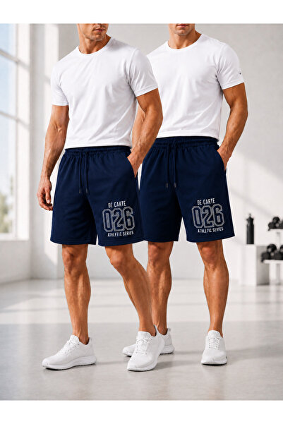 De Carte مجموعة DC Athletic Series 026 مكونة من قطعتين شورتات اقتصادية مطبوعة...