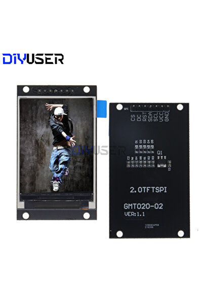 Choice شاشة TFT مقاس 2.0 بوصة OLED LCD مع واجهة SPI من نوع ST7789V بدقة 240RG...