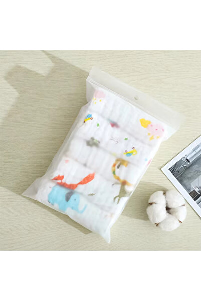 Choice1 5pcs Printe 5Pcs 25x25cm Baby Towel Bath Towels Face Washcloth Muslin...