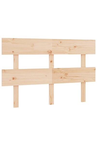 vidaxl Tăblie de pat, 124x3x81 cm, lemn masiv de pin
