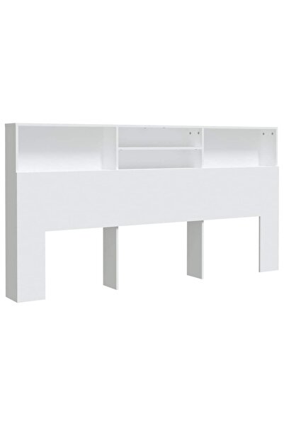 vidaxl Dulap tăblie, alb, 200x19x103,5 cm