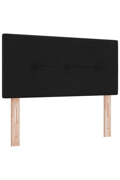 vidaxl Cap de pat cu înălțime ajustabilă Negru 100 cm țesătură