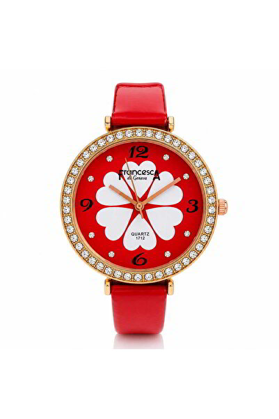 Watch Ceas de dama, Francesca di Geneva, Rosu, FF503