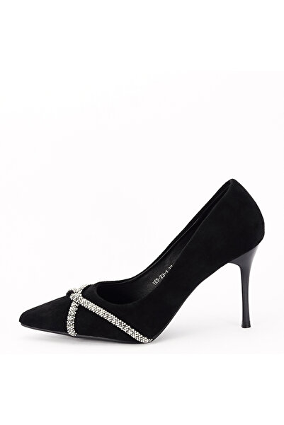 SOFILINE Pantofi eleganți negri cu mărgele argintii YES-23-1 03