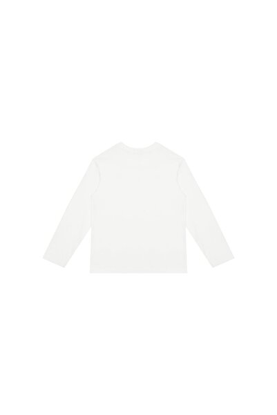 United Colors of Benetton Bluză băieți 3I1XC10Q3 Albă