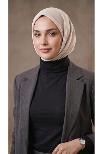 byTOROS Women's Black Hijab Turtleneck - Turtleneck Long Sleeve Badi - Half T...