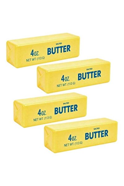 Duravel 4Pcs Butter Squishy Toy Slow-Rise Salted Butter Stress Reliever 4oz (...