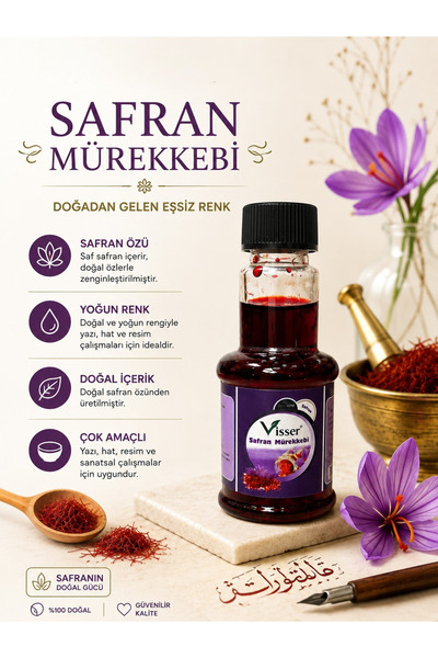 Aktarzane Safran Mürekkebi Doğal Safran Özlü Hat, Kaligrafi ve Sanatsal Yazı ...