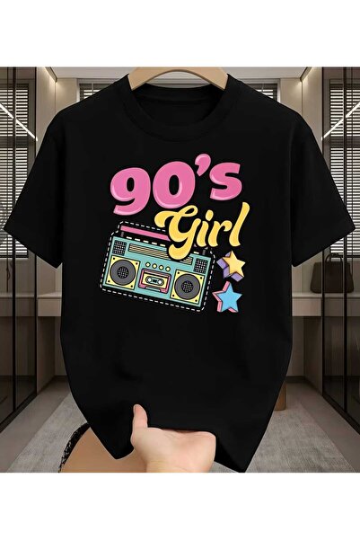 Panda Baskı Tekstil 90lar Baskılı Özel Tasarım Oversize Tshirt