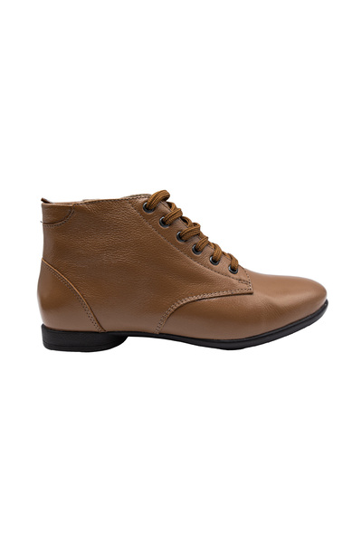 Adrada Women's Leather Ankle Boots - ADR 23201 SARA CARAMELO