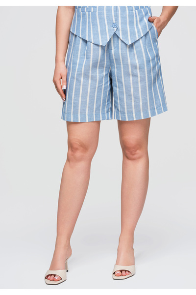 OMBRE Women's Shorts, Knee-Length, Casual Fit OW-ST-E0017