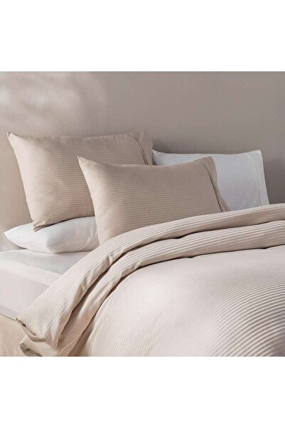 PAN HOME Eminence Living Stripe 3-piece Full Duvet Cover Set 160x200cm - Beige