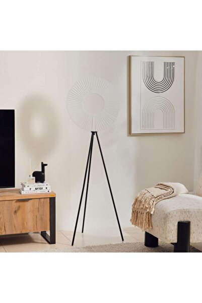 PAN HOME Treyton LED 30W Warm Floor Lamp 300K Warm White 50x50x150cm - Black