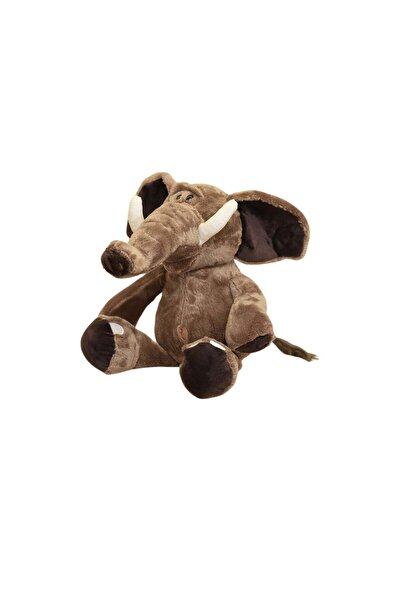 LEAN Elefant de pluș cu urechi mari, 22 x 19 x 8 cm, maro, 22152
