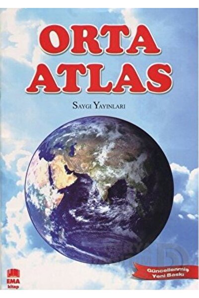 / ORTA ATLAS - ( EMA KİTAP GÜNCELLENMİŞ YENİ BASKI)