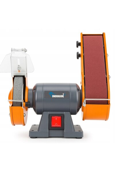 Ondragon Polizor de banc 2-în-1 cu bandă, 2950 rpm, 2650 W, OD 1131
