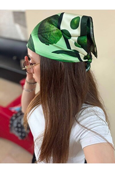 sema aksesuar Avocado Patterned Bandana Scarf - Tropical Pattern Summer Hair ...