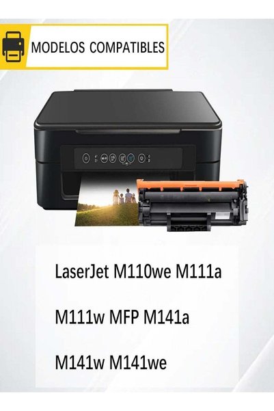 Generic خرطوشتي حبر W1500A (150A) متوافقتان مع طابعات HP LaserJet M111 / MFP M141