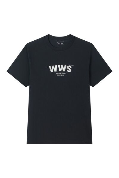 Giordano Men's 3G WWS Graphic Tee