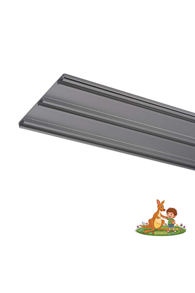 KLEIDECO Sina perdea Aluminiu Kleideco, model IZMIR, 3 canale, cu toate acces...