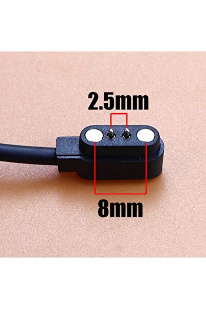 Choice كابل شحن مغناطيسي USB بمنفذين 2Pin-2.5mm-8mm من YanXi، محول شاحن للساع...