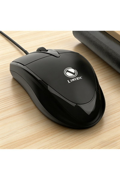 Choice Black 301 Wired Mouse Office Gaming Desktop Computer Laptop Business M...