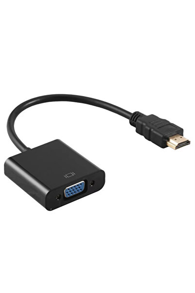 Choice black NNBILI HDMI-compatible to VGA Adapter Digital Analog HDMI-compat...