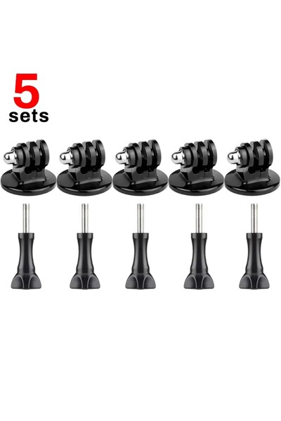 Choice 5 Set 1/4" Tripod Adapter Converter with Thumb Screw Mount Adapter for...