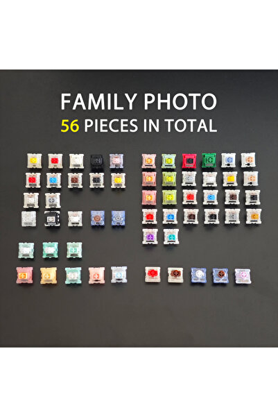 Choice Family photo set Outemu Gateron Kailh Switches Tester Multi brand Expe...