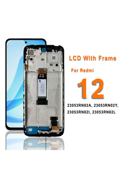 Choice1 12 With Frame AAA+ IPS LCD Display Touch Screen Digitizer Assembly fo...