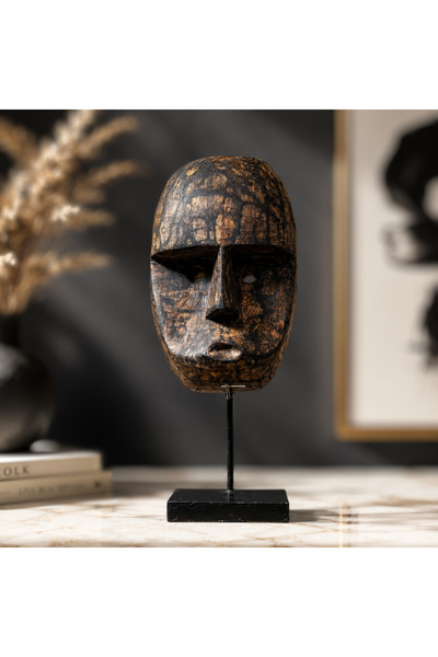 Disini Sculptura tribala din lemn Primitive Timor, M
