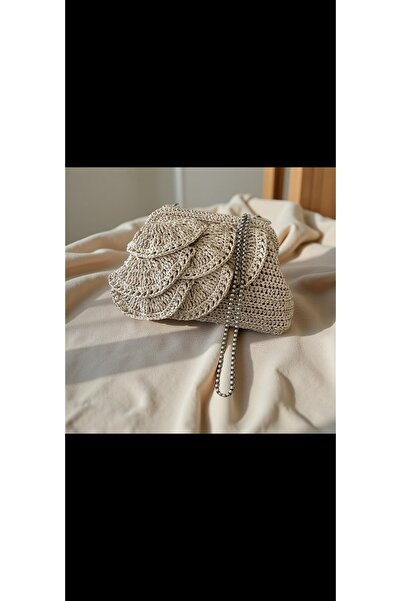 ARTTMACRAME حقيبة نسائية محبوكة يدويًا – حقيبة أنيقة وخفيفة الوزن ومناسبة للا...