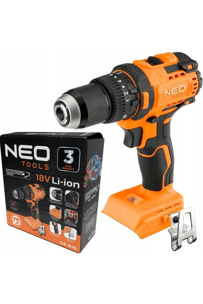 NEO Tools Mașină de găurit și înșurubat cu impact, fără perii, 18V, 13mm, cu ...